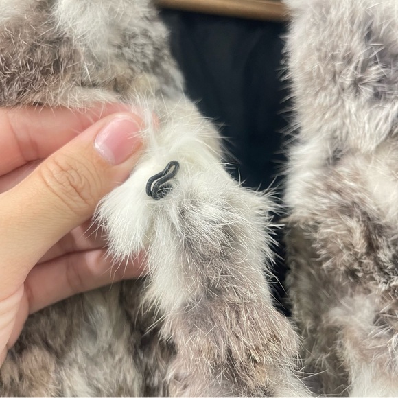 Vtg Fur Couture Beverly Hills Patchwork Fur Coat Luxury Boho Winter Statement Sm - Picture 7 of 13